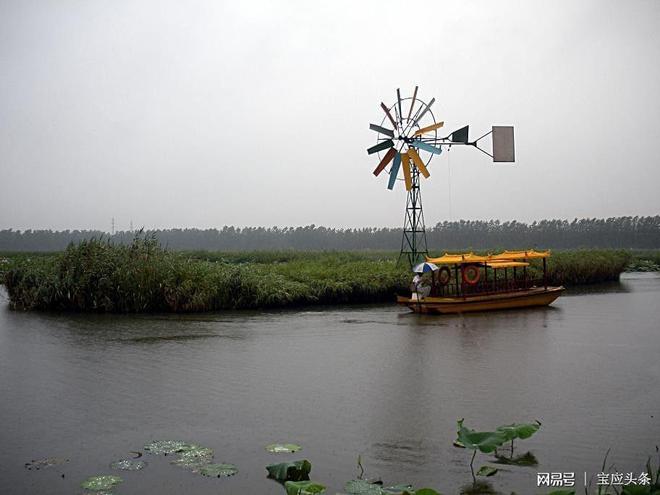 寶應射陽湖畔荷園的美麗傳說